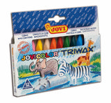 CERA JOVICOLOR 973/12 TRIWAX - Caja 12 COLORES