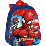 🕷️ MOCHILA GUARDERÍA 3D SPIDER-MAN 33X27CM 🕸️🔴🔵