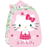 🎀 MOCHILA GUARDERÍA 3D HELLO KITTY 33X27CM 🐱💖