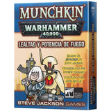 ✅ JUEGO MESA MUNCHKIN WARHAMMER LEALTAD Y POTENCIA FUEGO PEGI - 8435407630246