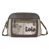 👜 BOLSO BANDOLERA 2 CREMALLERAS - LOIS VIRGINIA