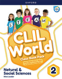 ✅ NATURAL & SOCIAL SCIENCE 2º PRIMARIA CLASS BOOK (CLIL WORLD) (edición en inglés) VV.AA. OXFORD UNIVERSITY PRESS - 9780190544980