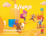 ✅  MATEMÁTICAS 1º PRIMARIA. TRIMESTRES REVUELA - 9788411826587