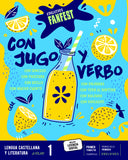 ✅ CON JUGO Y VERBO.LENGUA B 1ºPRIM CUADRÍCULA 22 FANFEST - 9788414037737