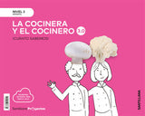 ✅COCINEROS NIVEL 2 INFANTIL 4 AÑOS SERIE CUANTO SABEMOS 3.0 ED 2019 CAST VV.AA. SANTILLANA - 9788468049014